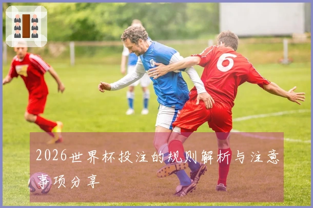 2026世界杯投注的规则解析与注意事项分享
