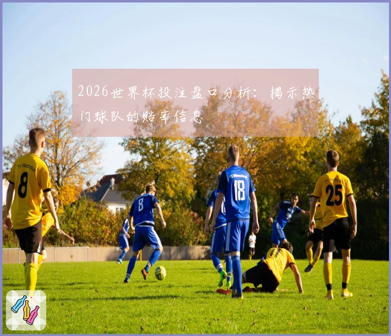 2026世界杯投注盘口分析：揭示热门球队的赔率信息