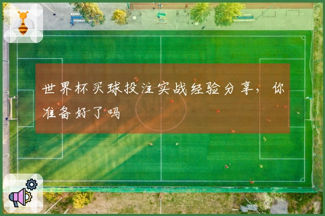 世界杯买球投注实战经验分享，你准备好了吗
